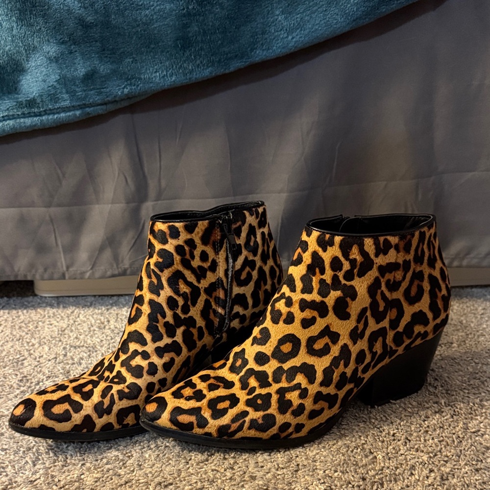 Leopard Print Ankle Boots | Bleecker & Bond